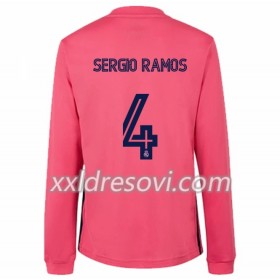 Real Madrid Sergio Ramos 4 Drugi Nogometni Dres 2020-2021 Dugim Rukavima
